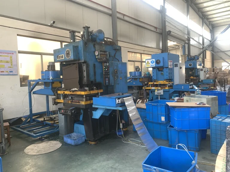 Xcoot Heat Exchanger Fin Stamping Machine in Factory